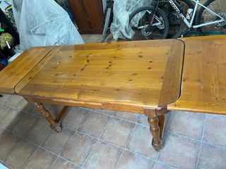 Mesa madera comedor - marrón
