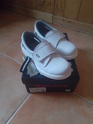 Zapatos de trabajo agion blancos - 37