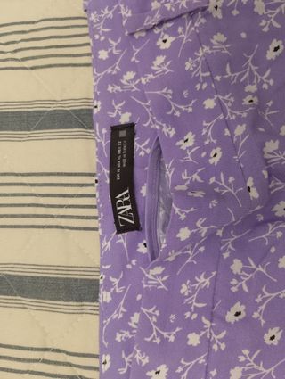 Falda pantalón Zara XL - Lila