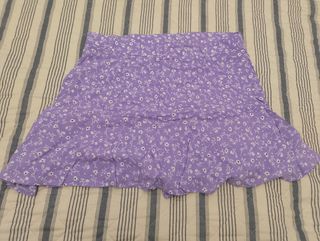 Falda pantalón Zara XL - Lila
