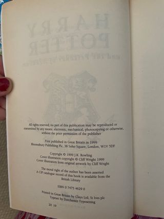 Harry Potter and the Prisoner of Azkaban. J. K....