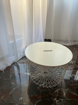 Mesa almacenaje Kvistbro blanca 61cm Ikea
