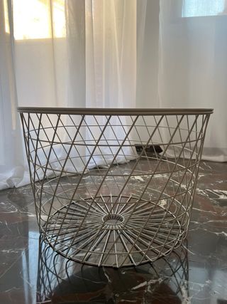 Mesa almacenaje Kvistbro blanca 61cm Ikea