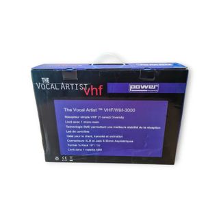 Microfone sem fios Power Acoustics VHF