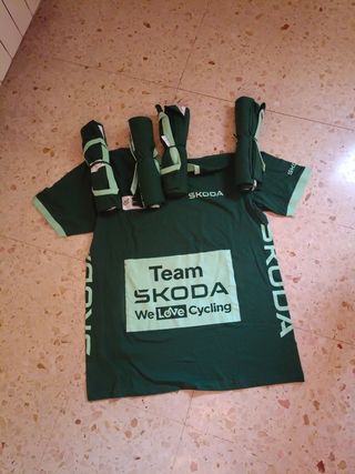 Camiseta Skoda ciclismo