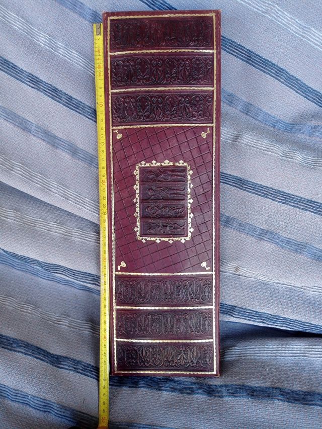 Caja antigua decoración ángeles