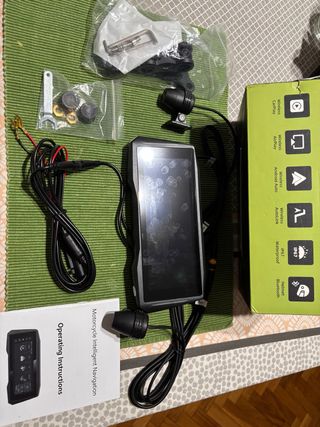 Navegación moto GPS DVR QMB