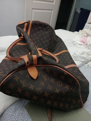 Louis Vuitton Keepall 55 Marrón