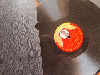 Discos de pizarra antiguos (10unidades.)