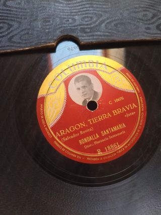 Discos de pizarra antiguos (10unidades.)
