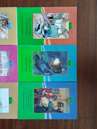 6 libros inglés avanzado - 3100 words
