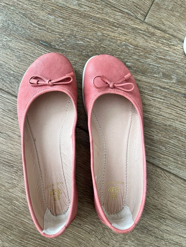 Ballerinas Groundies descalço Rosa - Tamanho 40