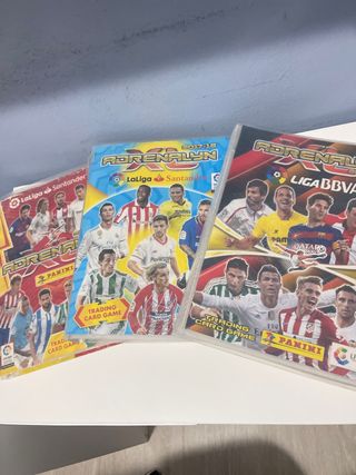 Álbumes Adrenalyn XL pack antiguos
