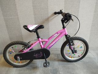 Bicicleta Monty 16" niña rosa