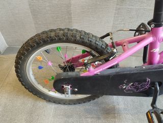 Bicicleta Monty 16" niña rosa