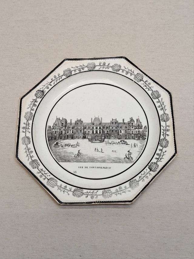 Piatto neoclassico Choisy le Roi
