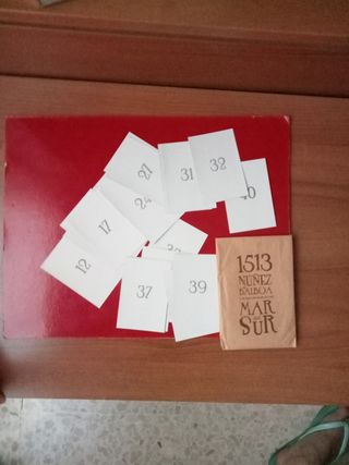 Álbum cromos Núñez Balboa 1513