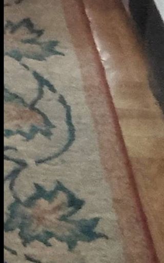 Alfombra Crevillente - Lana - Beige/Verde azulado