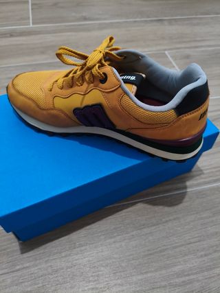 Zapatillas Mustang hombre beige