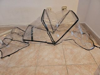 Cubierta lluvia carrito bebé