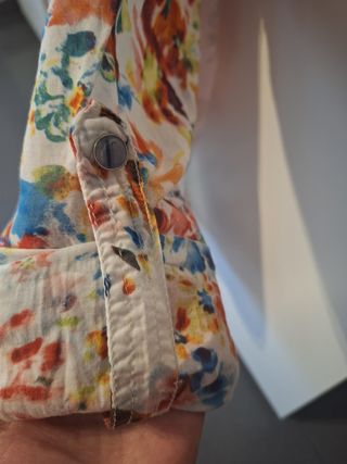 Camisa floral multicolor