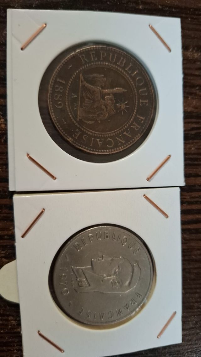 Monedas Afars e Issas e Indochina Francesa