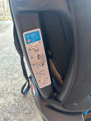 Sillita coche bebé y niñ@s bbest negra