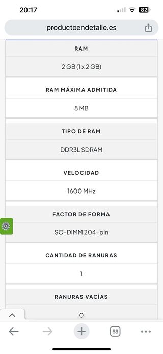 Portátil Acer negro