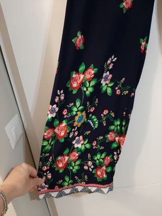 Pantaloni Palazzo floreali