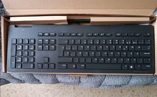 Teclado y ratón HP negro - Nuevos
