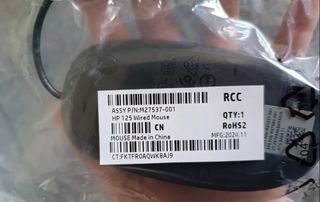 Teclado y ratón HP negro - Nuevos