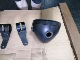 Faro delantero moto estilo Cafe Racer