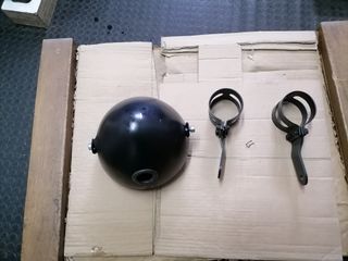 Faro delantero moto estilo Cafe Racer