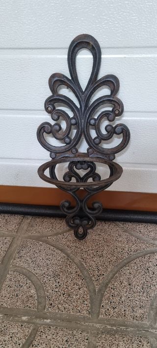 ✅️Soporte maceta hierro forja‼️