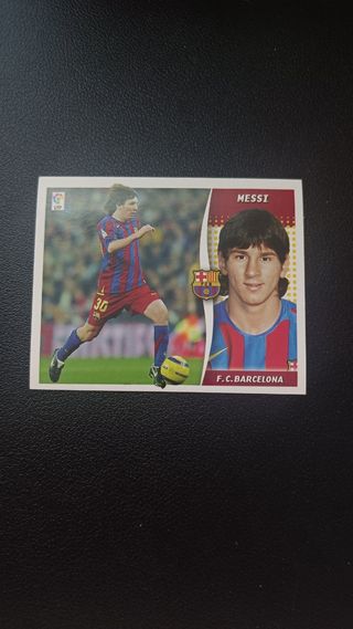 Cromo Messi FC Barcelona 06-07 liga este