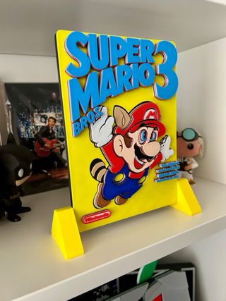 SUPER MARIO BROS 3 - Portada 3D