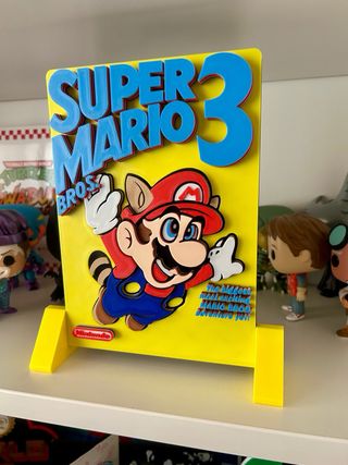 SUPER MARIO BROS 3 - Portada 3D