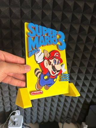 SUPER MARIO BROS 3 - Portada 3D