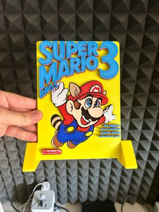 SUPER MARIO BROS 3 - Portada 3D