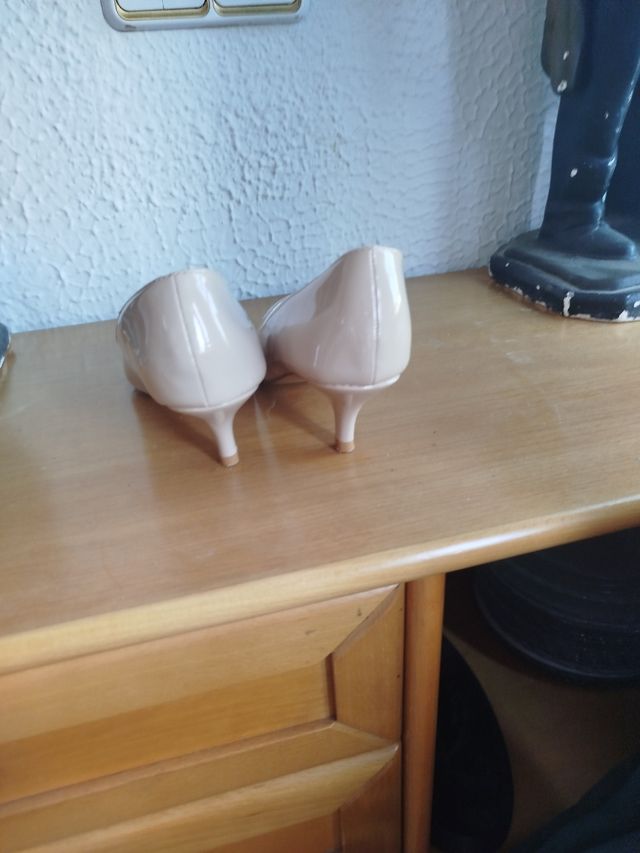 Zapatos beige mujer talla 38