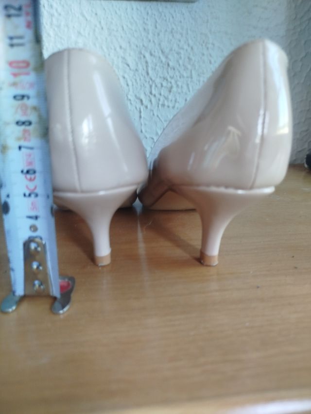 Zapatos beige mujer talla 38