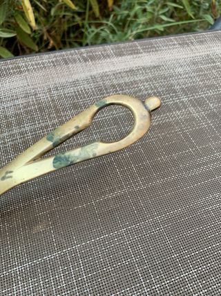 Candelabro bronce antiguo