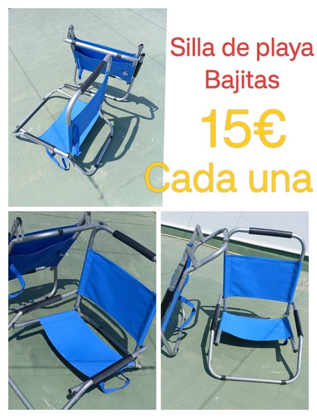 Sillas playa Bajitas - 2 unid.