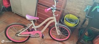 Bicicleta niña 20" rosa