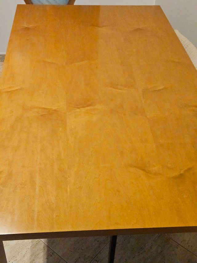 Mesa comedor madera - 4 sillas