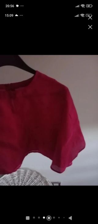 Bolero Rojo - Talla única