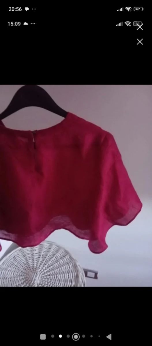 Bolero Rojo - Talla única