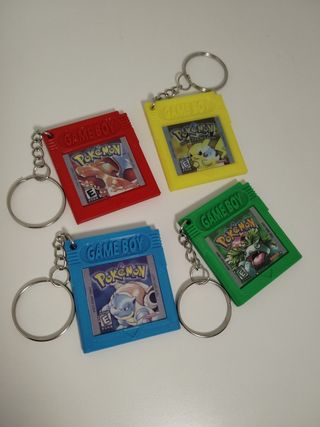 Llaveros cartucho Game