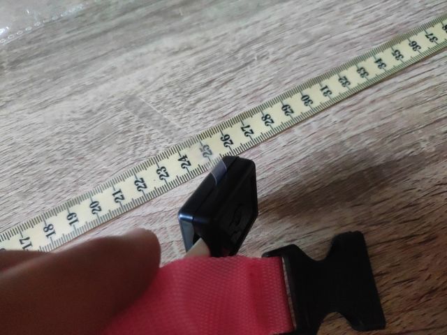 Collar LED rosa para perro - Talla M