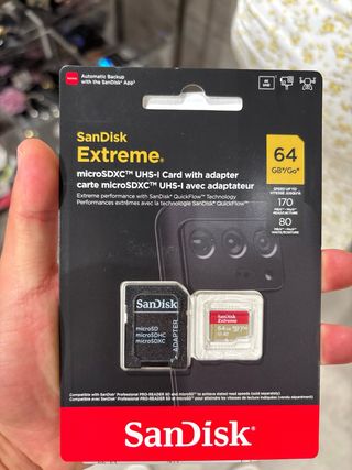 Sandisk Extreme 64GB microSDXC UHS-I